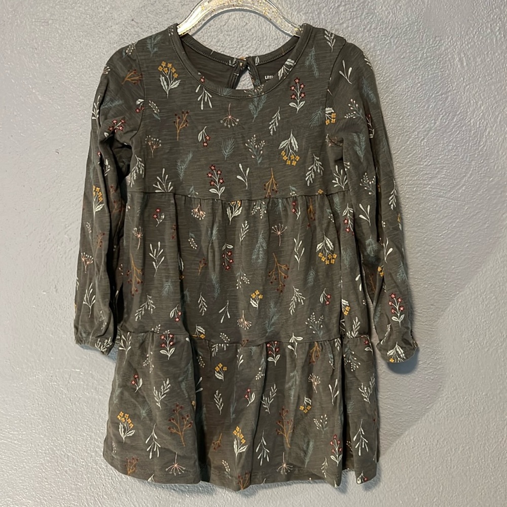 Little co. dark green dress from winter line.